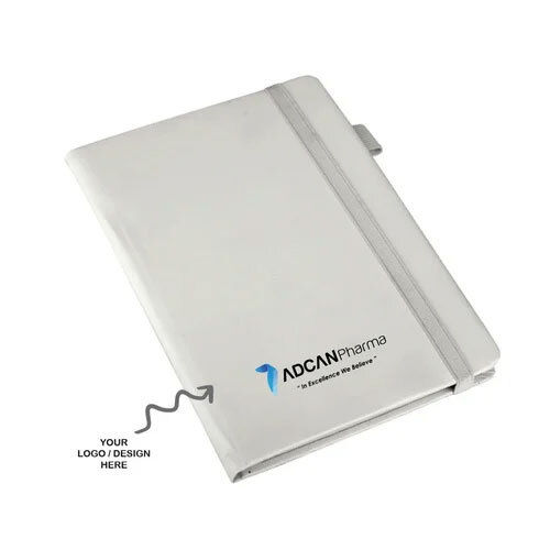A5 PU Leather Diary with Elastic Lock