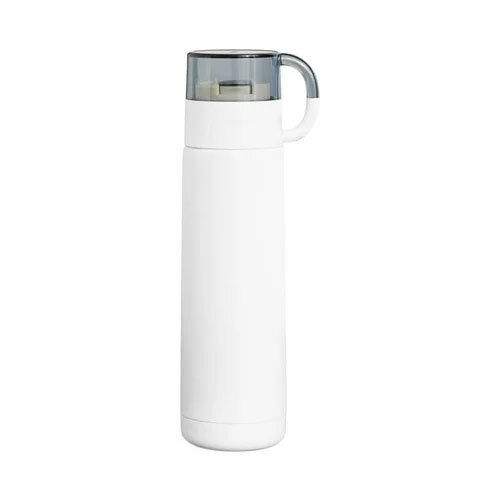 Stainless Steel vacuum flask Thermos cup with transparent lid