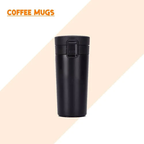 Travel Coffee Mug Double Walled Thermos Flask with Lid