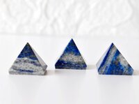 Lapis Lazuli Crystal Pyramids, Energy Crystal Stone