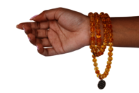 Citrine 108 Prayer Beads Mala Bracelet 108 Prayer Beads Necklace