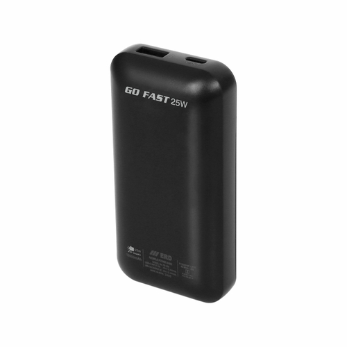 ERD PB-120 Power Bank 10000 MAh, Black