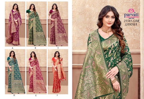 Women Organza Saree -5