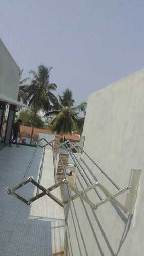 Wall mounted cloth drying zig zag hangers in Pulivalam Trichy