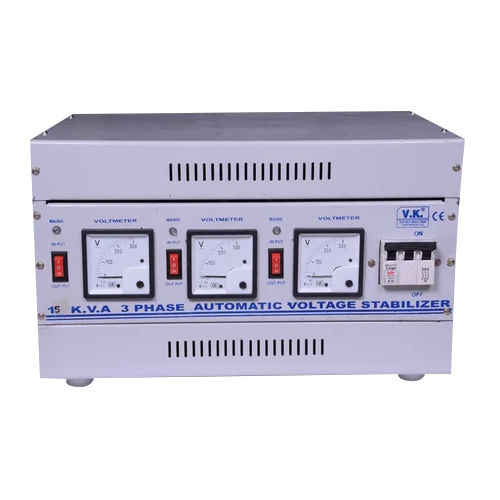 15Kva Three Phase Automatic Voltage Stabilizer Dimension (L*W*H): As Per Available Millimeter (Mm)