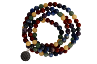 7 Chakra 108 Prayer Beads Mala Bracelet 108 Prayer Beads Necklace