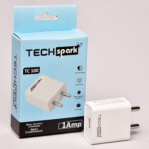 1 AMP travel Charger With 1 USB