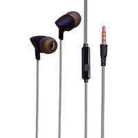 T8 Little Tune Earphone - Black Bar Design, Ips Black & White Display, T8 Little Tune Processor, Rechargeable Battery, Android Compatible