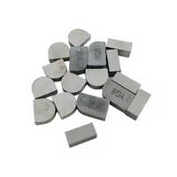 Grey Yg15 Cemented Tungsten Carbide Stone Cutting Tips
