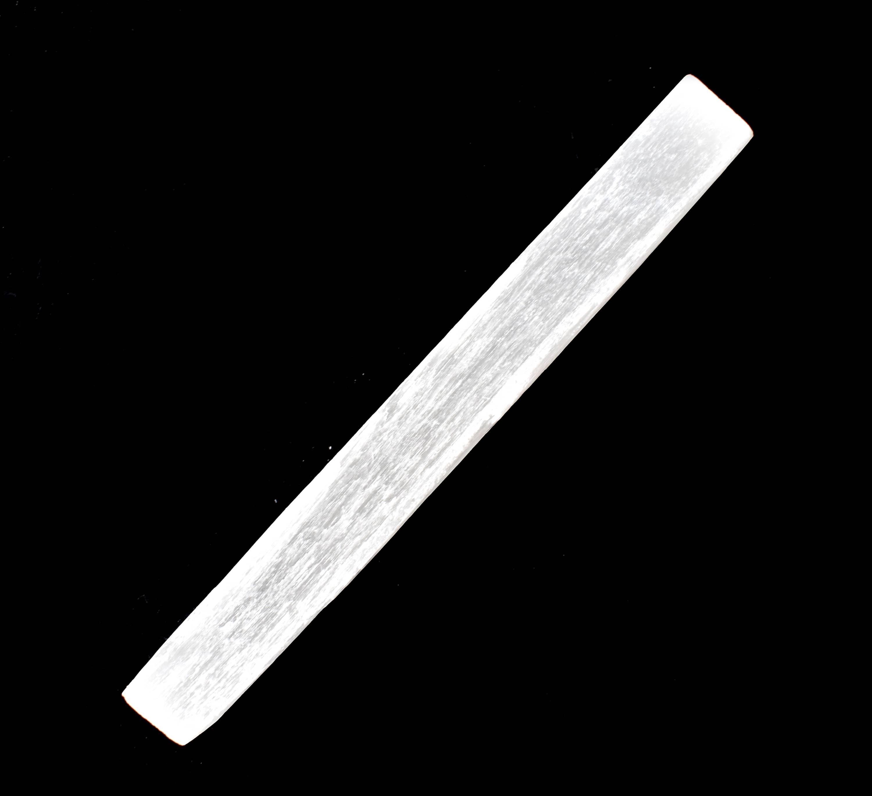 Crystal Selenite Charging Long Plates Healing Logs Stick Wand