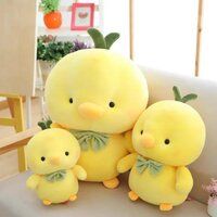 BOW DUCK SOFT TOY