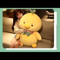 BOW DUCK SOFT TOY