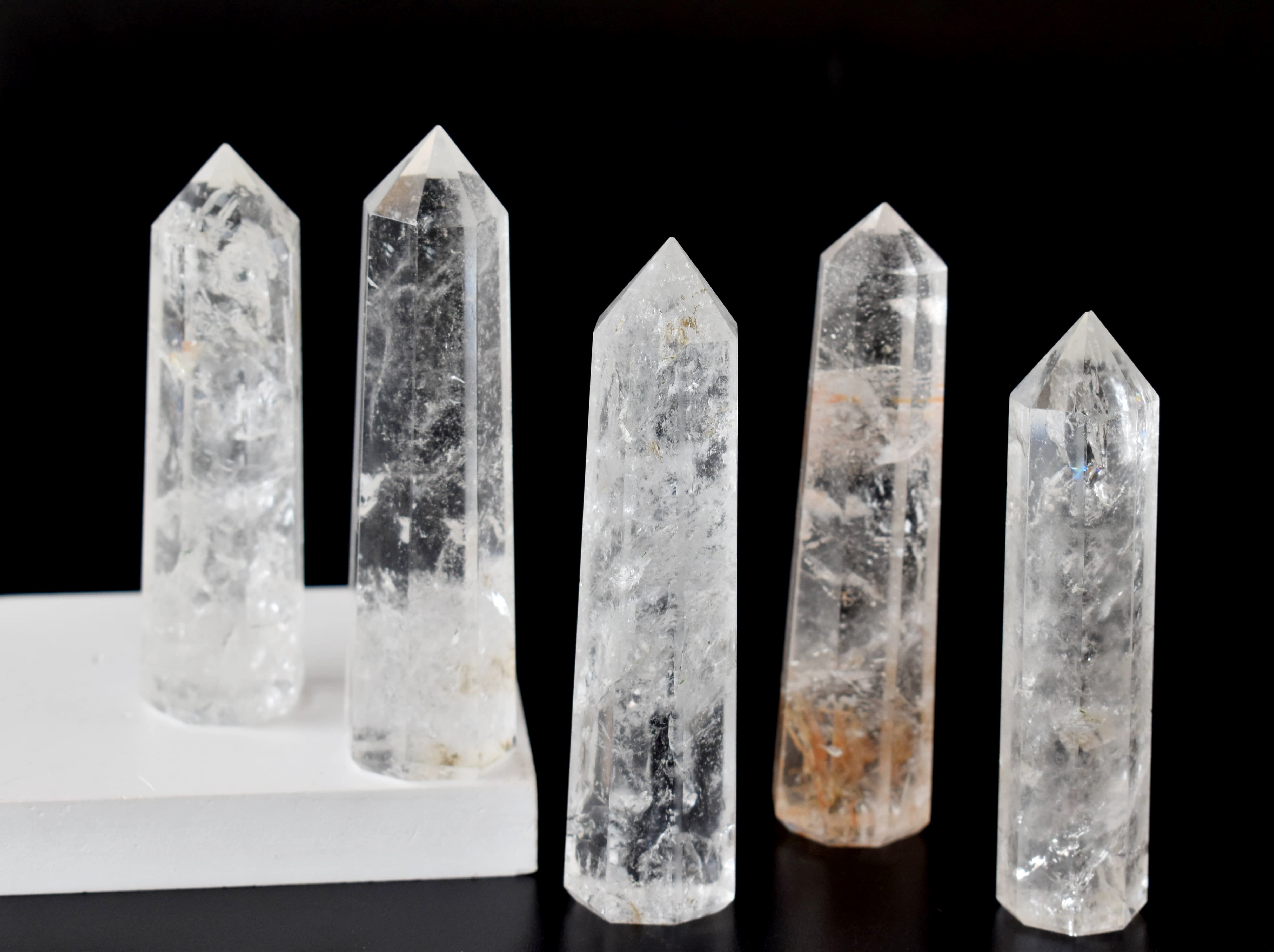 Crystal Quartz Obelisk Point Crystal Tower