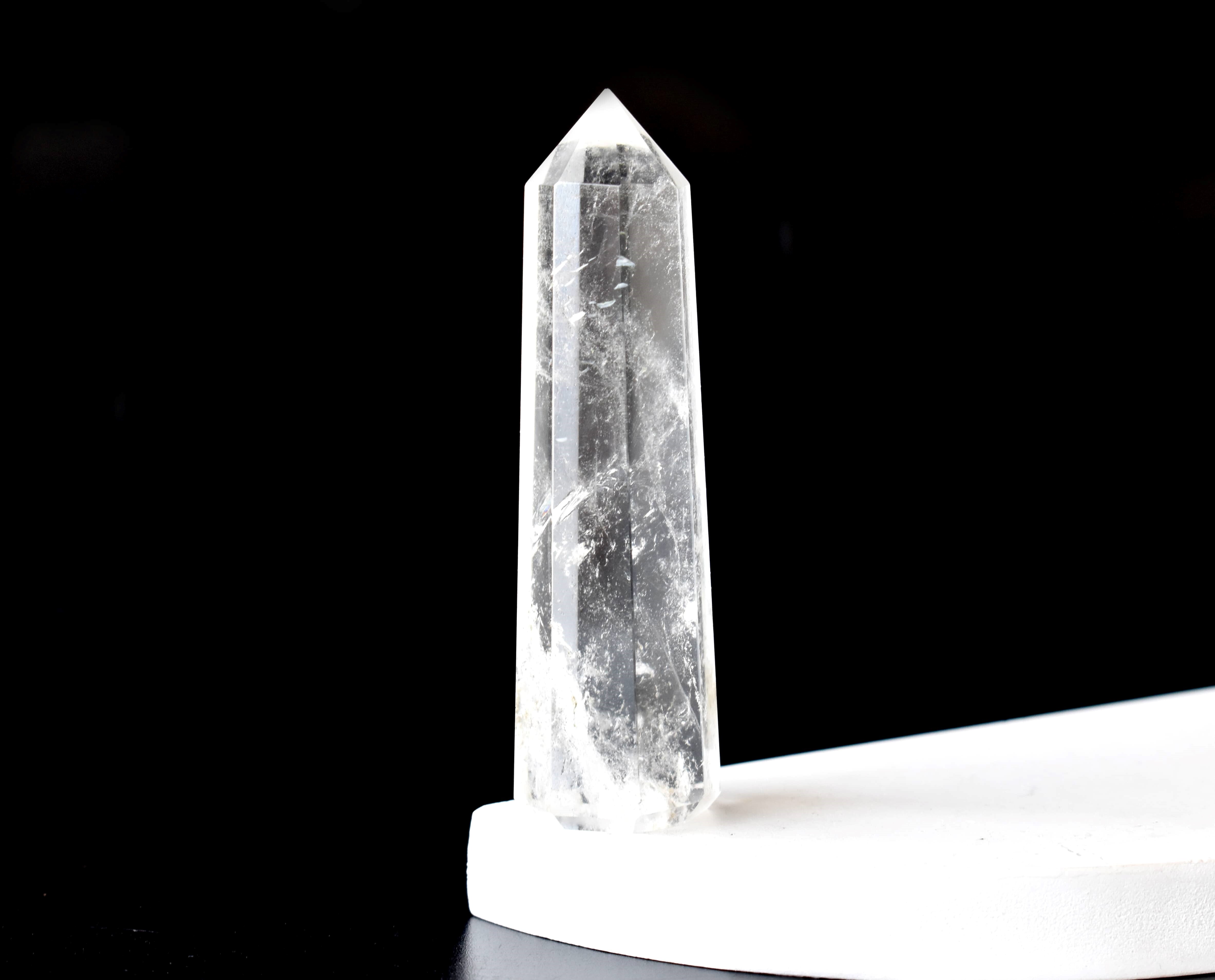 Crystal Quartz Obelisk Point Crystal Tower