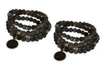 Labradorite 108 Prayer Beads Mala Bracelet 108 Prayer Beads Necklace