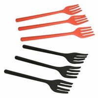 SILICONE FLEXIBLE FORKS, SILICONE COOKING FORK HEAT RESISTANT