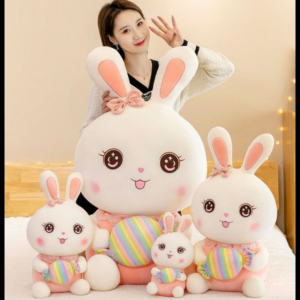 CANDY RABBIT SOFT TOY