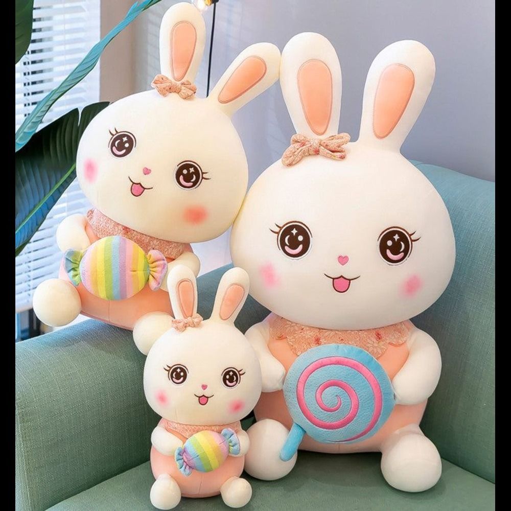 CANDY RABBIT SOFT TOY