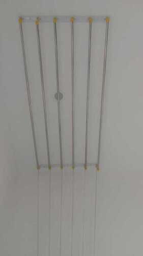 Apartment ceiling mounted cloth drying hangers in     Sooriyanur Trichy