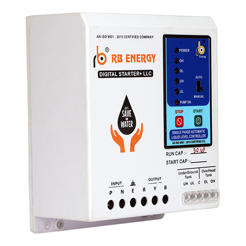 Single Phase Water Level Controller with Capacitor