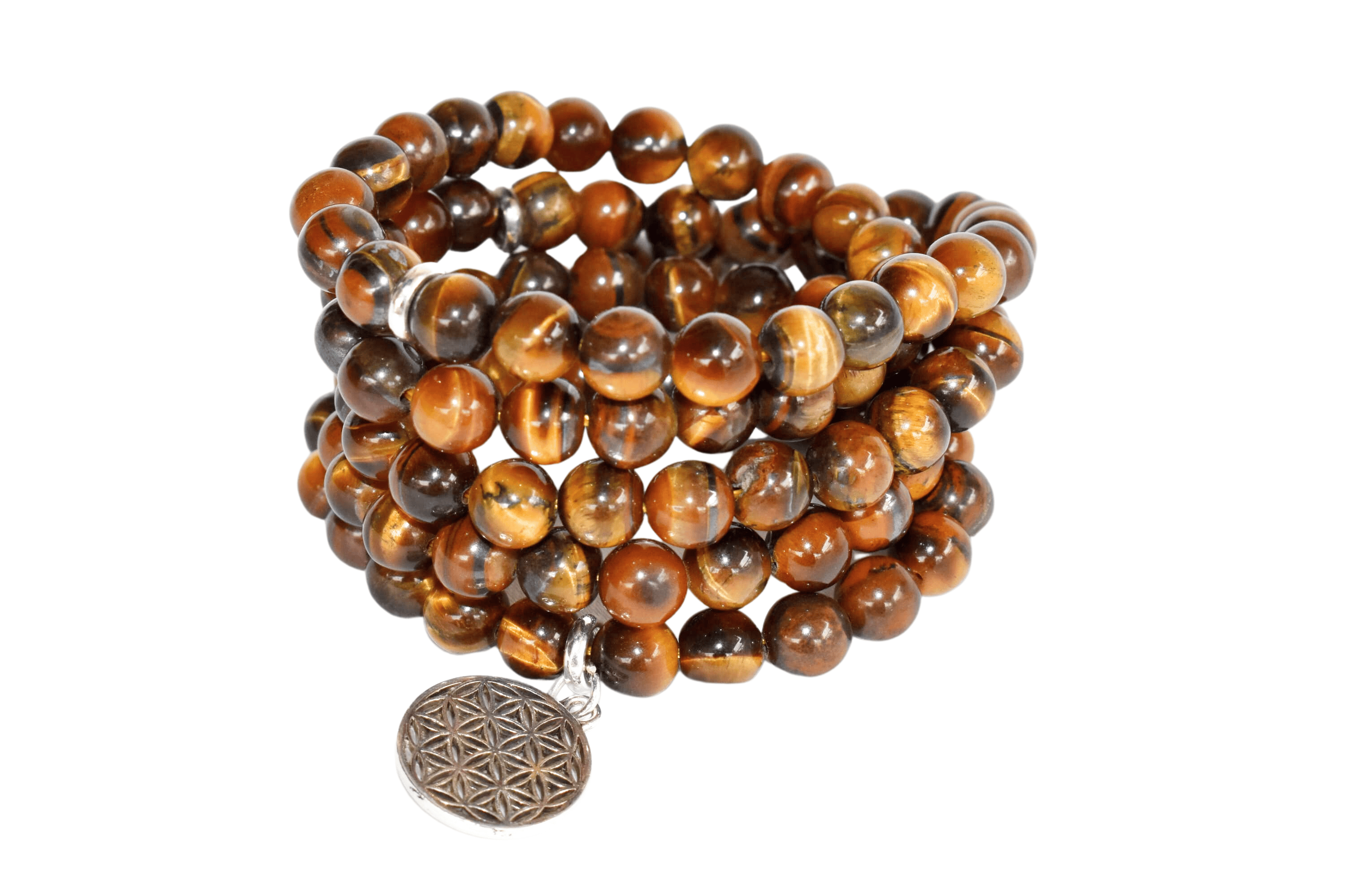 Tiger Eye 108 Prayer Beads Mala Bracelet 108 Prayer Beads Necklace