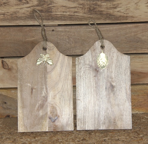 Set of 2 Acacia Wooden Chopping Board