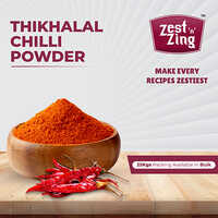 Thikhalal Chilli Powder - Color: Red