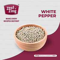 White Pepper - Granule Shape, White Color | Varying Weights, High Quality, Freshness Guaranteed, Dry Storage Recommended