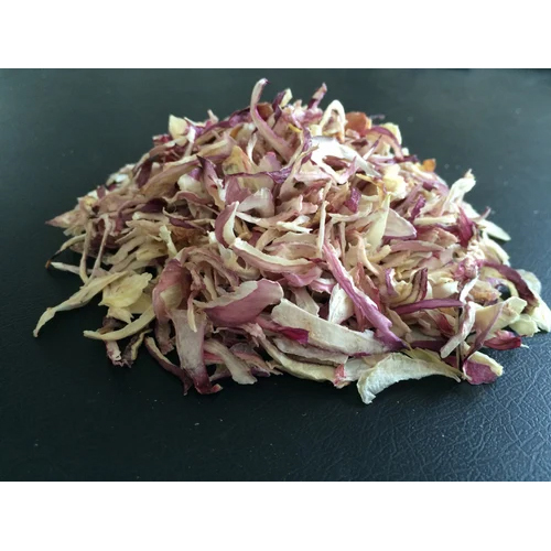 Dehydrated Kibbled Pink Onion Flakes