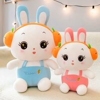 Headphone Rabbit Soft Toy - Color: Pink And Blue