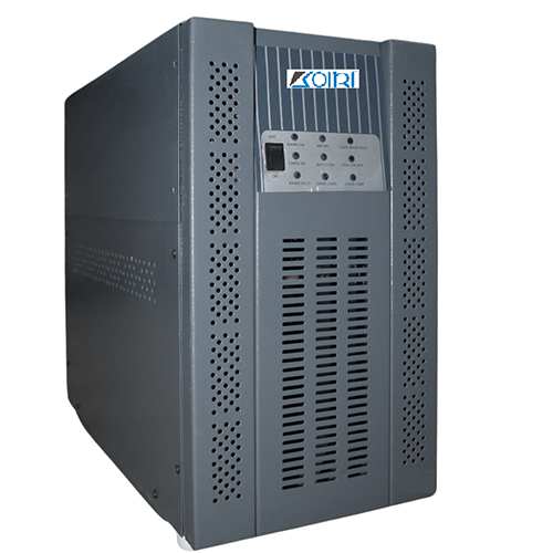 Koiri Make 1 KVA 1:1 Phase On-Line UPS With Internal Battery ( 7 AH  3 Nos )