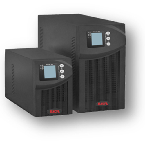 Elnova Make 3 KVA 11 Phase On-Line UPS ( Internal Batteries 12V-7AH - 08 Nos  )