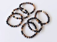 Black Sulemani Agate Bracelet Crystal Bracelet