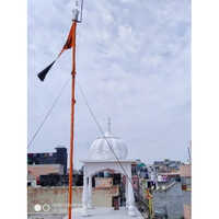 White Palki Sahib Ji Fiber Glass Statue