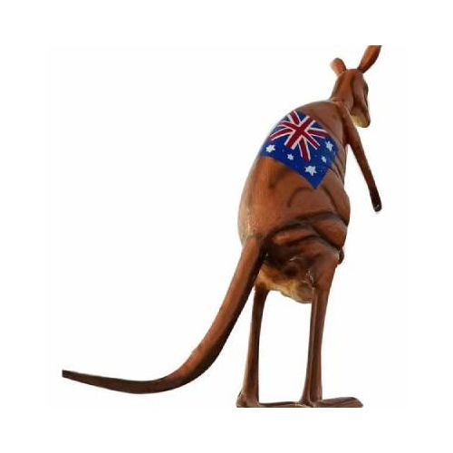 Brown Fiber Glass Kangaroo Statue