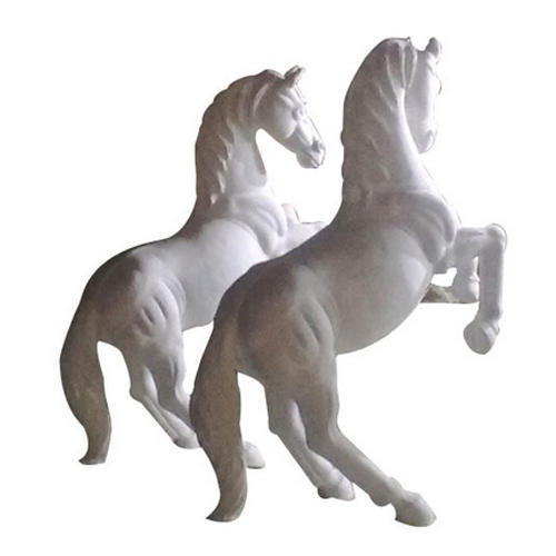 Horse Fiber Glass Statue