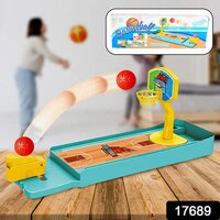 Basketball Game For Kids - High-quality Plastic Material | Fun Indoor Finger Bowling Game For Kids, Promotes Hand-eye Coordination & Logic Skills