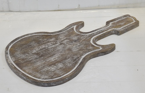 Wooden Guitar Chopping Board