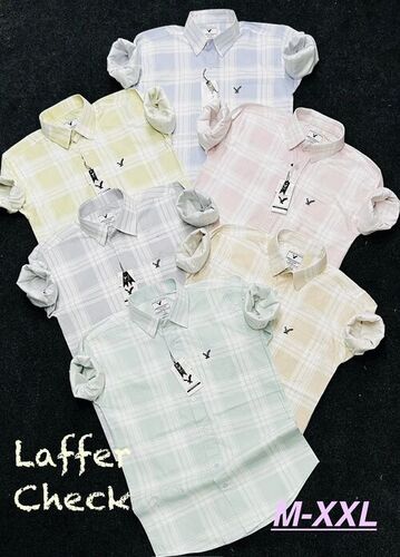 mens laffer check shirt