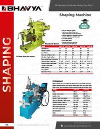 Standard Model Shaping Machine