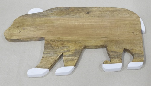 Wooden Chopping Board With White Colour