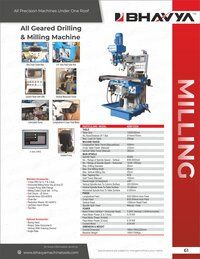 All Geared Drilling and Milling Machine