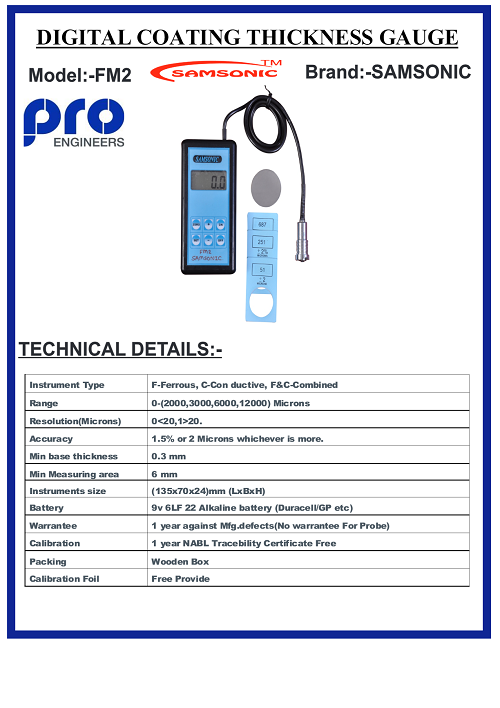 K5-C Coating Thickness Gauge