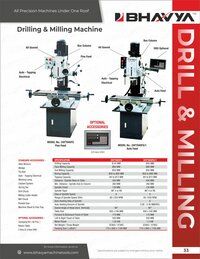 Auto Feed Drilling And Milling Machine