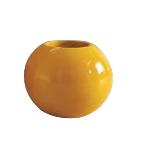 Ovalio Frp Planter Pot - Color: Yellow