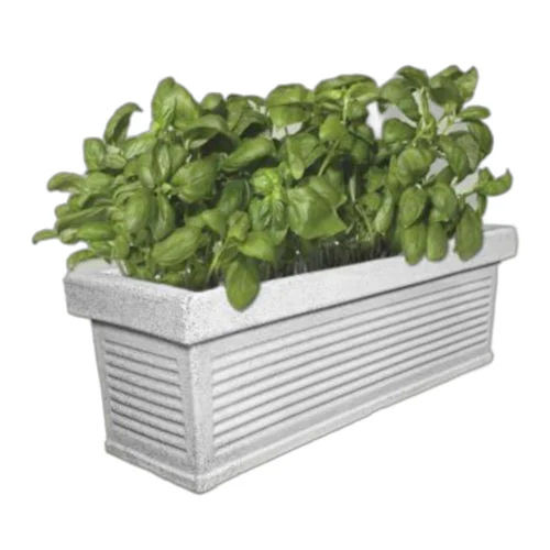 3125 Roto Moulding Planter - Color: White