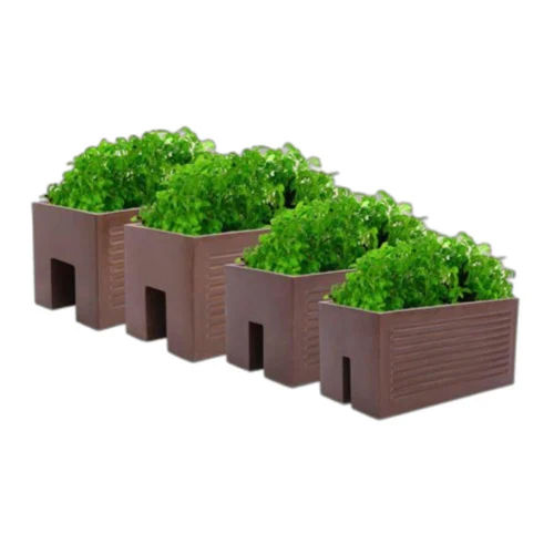 3132 Roto Moulding Planter - Color: Brown