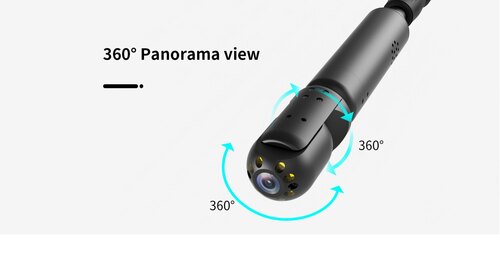 Telescopic Visual Inspection Camera