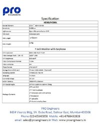 Telescopic Visual Inspection Camera