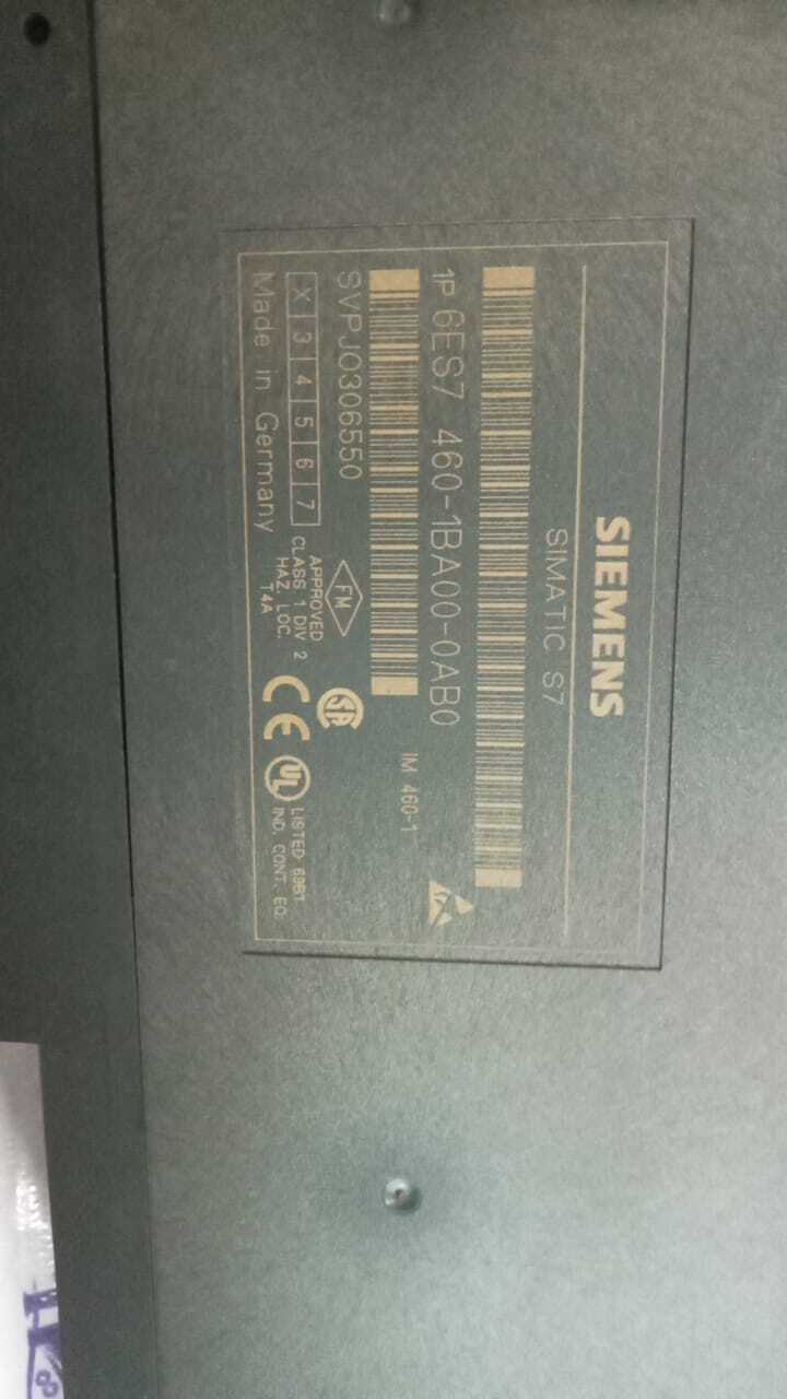 SIEMENS 6ES7 460-1BA00-0AB0 PLC